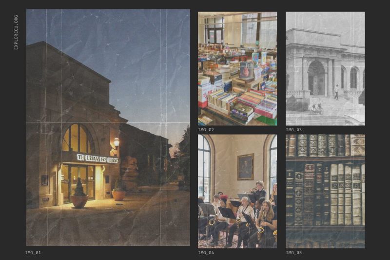 Champaign Public Library Collage